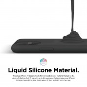Elago Soft Silicone Case - силиконов (TPU) калъф за iPhone 11 (черен) 1