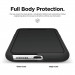 Elago Soft Silicone Case - силиконов (TPU) калъф за iPhone 11 (черен) 3