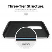 Elago Soft Silicone Case - силиконов (TPU) калъф за iPhone 11 (черен) 4