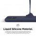 Elago Soft Silicone Case - силиконов (TPU) калъф за iPhone 11 (тъмносин) 2