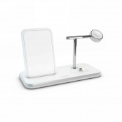 Zens Aluminium Stand + Apple Watch + Dock ZEDC07W00 (white)  2
