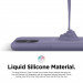 Elago Soft Silicone Case - силиконов (TPU) калъф за iPhone 11 (лилав) 2