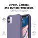 Elago Soft Silicone Case - силиконов (TPU) калъф за iPhone 11 (лилав) 4