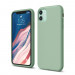 Elago Soft Silicone Case - силиконов (TPU) калъф за iPhone 11 (зелен) 1