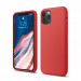 Elago Soft Silicone Case - силиконов (TPU) калъф за iPhone 11 Pro Max (червен) 1
