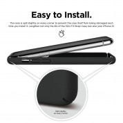 Elago Slim Fit Strap Case - качествен поликарбонатов кейс с каишка за китката за iPhone 11 Pro (черен) 5