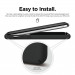 Elago Slim Fit Strap Case - качествен поликарбонатов кейс с каишка за китката за iPhone 11 Pro (черен) 6