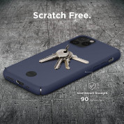 Elago Slim Fit Strap Case - качествен поликарбонатов кейс с каишка за китката за iPhone 11 Pro (тъмносин) 2