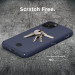 Elago Slim Fit Strap Case - качествен поликарбонатов кейс с каишка за китката за iPhone 11 Pro (тъмносин) 3