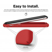 Elago Slim Fit Strap Case - качествен поликарбонатов кейс с каишка за китката за iPhone 11 Pro (червен) 4
