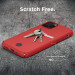 Elago Slim Fit Strap Case - качествен поликарбонатов кейс с каишка за китката за iPhone 11 Pro (червен) 3