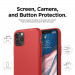 Elago Slim Fit Strap Case - качествен поликарбонатов кейс с каишка за китката за iPhone 11 Pro (червен) 4