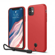 Elago Slim Fit Strap Case for iPhone 11 (red)