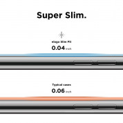 Elago Slim Fit Strap Case - качествен поликарбонатов кейс с каишка за китката за iPhone 11 (червен) 6