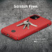 Elago Slim Fit Strap Case - качествен поликарбонатов кейс с каишка за китката за iPhone 11 (червен) 3