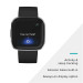 Fitbit Versa 2 (NFC) - умен фитнес часовник с известия и следене на дневната и нощна активност на организма за iOS и Android (черен) 4