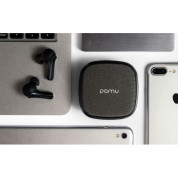 PaMU Slide TWS Headset - безжични Bluetooth слушалки с микрофон за мобилни устройства (бял)  2