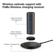 PaMu Scroll Plus TWS - безжични Bluetooth слушалки с микрофон за мобилни устройства (черен-златист)  1