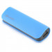 Platinet Power Bank Leather 2600mAh + microUSB cable - външна батерия 2600mAh за зареждане на мобилни устройства (син) 3