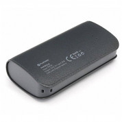 Platinet Power Bank Leather 5200 mAh - външна батерия с 2 USB изходa за таблети и смартфони (сив) 1