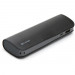 Platinet Power Bank Leather 7200 mAh - външна батерия с 2 USB изходa за таблети и смартфони (черен) 2