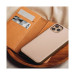 Moshi Overture SnapToª Case - елегантен кожен калъф (с кейс) тип портфейл за iPhone 11 Pro Max (розов) 6