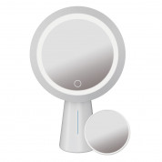 Platinet Mirror Lamp LED 3W TOUCH Sensor 1200 mAh With magnifying Mirror (white)