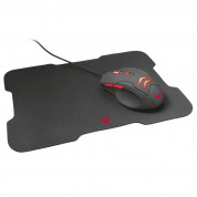 Varr Gaming Mouse Set - комплект геймърска мишка и пад (черен)