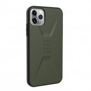 Urban Armor Gear Civilian - удароустойчив хибриден кейс за iPhone 11 Pro Max (зелен) 3
