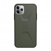 Urban Armor Gear Civilian - удароустойчив хибриден кейс за iPhone 11 Pro Max (зелен) 1