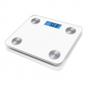 Platinet Bathroom Body Scale Smart Bluetooth - безжичен кантар за измерване на тегло, телесна маса, мазнини и др. за iOS и Android (бял)