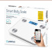Platinet Bathroom Body Scale Smart Bluetooth - безжичен кантар за измерване на тегло, телесна маса, мазнини и др. за iOS и Android (бял) 3