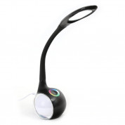 Platinet Desk Lamp 7W + Night Lamp - настолна LED лампа с функция за нощна лампа (черен)