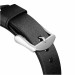 Nomad Strap Modern Slim Leather - кожена (естествена кожа) каишка за Apple Watch 38мм, 40мм (черен-сребрист) 6