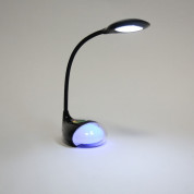 Platinet Desk Lamp 6W + Night Lamp Compact Size - настолна LED лампа с функция за нощна лампа (черен) 3