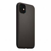 Nomad Leather Rugged Waterproof Case - кожен (естествена кожа) кейс за iPhone 11 (кафяв)