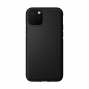 Nomad Leather Rugged Waterproof Case - кожен (естествена кожа) кейс за iPhone 11 Pro (черен)