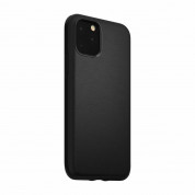 Nomad Leather Rugged Waterproof Case - кожен (естествена кожа) кейс за iPhone 11 Pro (черен) 3