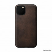 Nomad Leather Rugged Case - кожен (естествена кожа) кейс за iPhone 11 Pro (кафяв) 5
