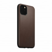 Nomad Leather Rugged Case - кожен (естествена кожа) кейс за iPhone 11 Pro (кафяв) 3