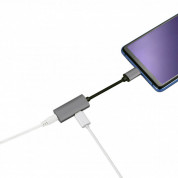 Platinet Multimedia Adapter USB-C to USB-C and 3.5mm - пасивен адаптер USB-C към USB-C и 3.5 мм. аудио жак (сребрист) 1