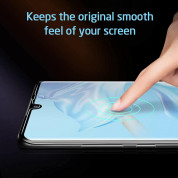 Nano Liquid UV Full Glue Tempered Glass - стъклено защитно покритие с течно лепило и UV лампа за дисплея на Huawei P20 Pro (прозрачен) 4