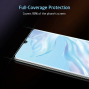 Nano Liquid UV Full Glue Tempered Glass - стъклено защитно покритие с течно лепило и UV лампа за дисплея на Huawei P20 Pro (прозрачен) 1