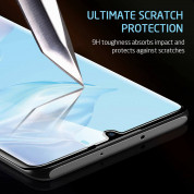 Nano Liquid UV Full Glue Tempered Glass - стъклено защитно покритие с течно лепило и UV лампа за дисплея на Huawei P20 Pro (прозрачен) 5