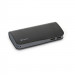 Platinet Power Bank Leather 11000 mAh - външна батерия с 2 USB изходa за таблети и смартфони (черен) 1