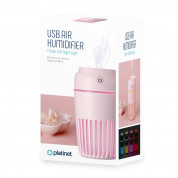 Platinet Misty Air Humidifier 300 ml - дифузер и овлажнител за въздух с арома функция (розов) 2