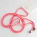 4smarts Necklace Case - силиконов калъф с лента за врата за iPhone 11 Pro (розов) 1