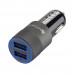 4smarts Basic Charging Set - комплект зарядно за кола (3.1A), захранване за ел. мрежа и MicroUSB и USB-C кабел (черен-сив) 6