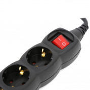 Omega Power Supplier Extension Cord 5 German 1.8 m (black) 1