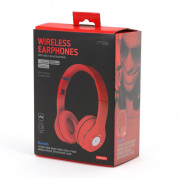Platinet Freestyle Headset Bluetooth FH0915 - безжични спортни блутут слушалки за мобилни устройства (червен) 1